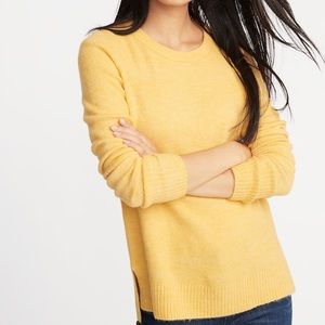 Old Navy Cozy Yellow Sweater
